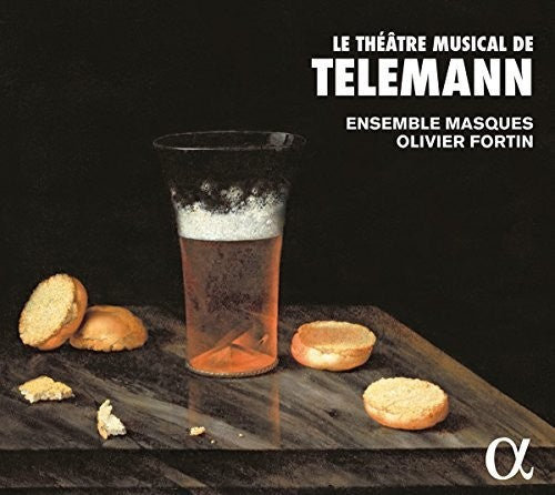 the album cover for Telemann / Masques / Fortin - Georg Philipp Telemann: Le theatre musical de Telemann