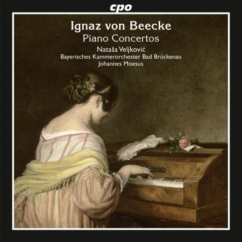 the album cover for Beecke / Veljkovic / Moesus - Ignaz von Beecke: Piano Concertos
