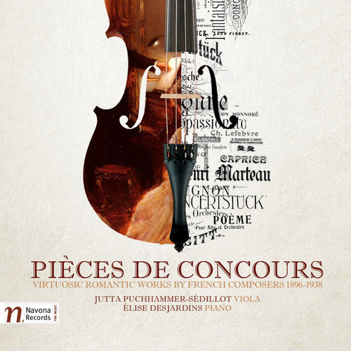 Arends / Busser / Puchhammer-sedillot / Desjardins - Pieces De Concours: Virtuosic Romantic Works By - Music CD