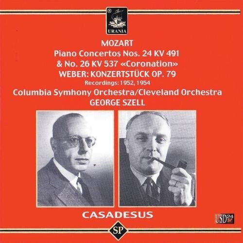 Mozart / Weber / Casadesus / Szell / Columbia So - Piano Concerto / Konzertstuck - Music CD
