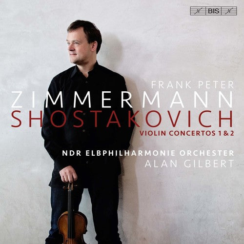the album cover for Shostakovich / Ndr Elbphilharmonie Orchester - Shostakovich: Violin Concertos 1 & 2