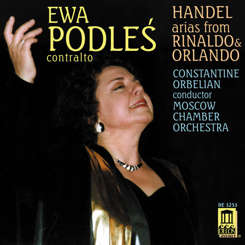 the album cover for Ewa Podles - Handel Arias from Rinaldo & Orlando