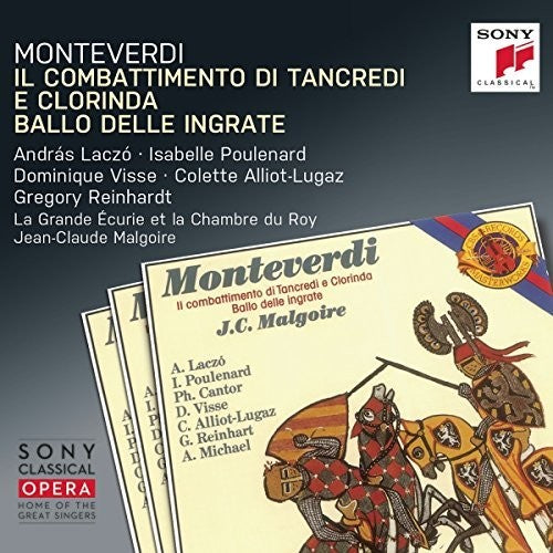 the album cover for Monteverdi / Jean Casadesus -Claude - Monteverdi: Il combattimento di Tancredi e Clorinda SV 153