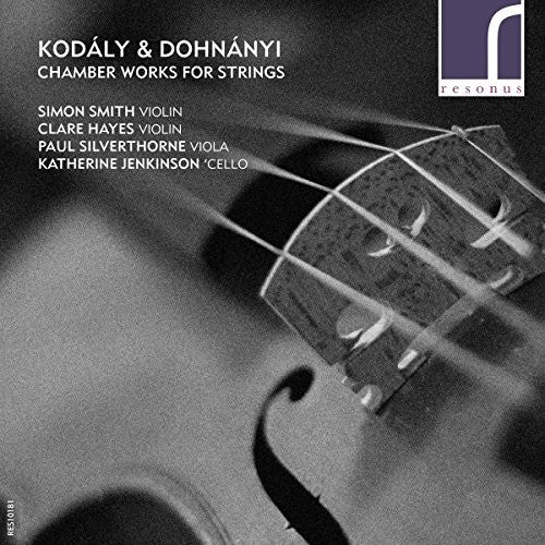 the album cover for Macmillan/Macrae - Kodaly & Dohnanyi: Chamber Works for Strings