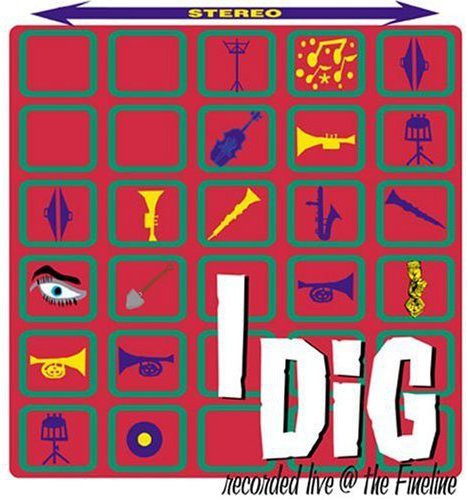 the album cover for Intergalactic Contemporary Ensemble - I Dig