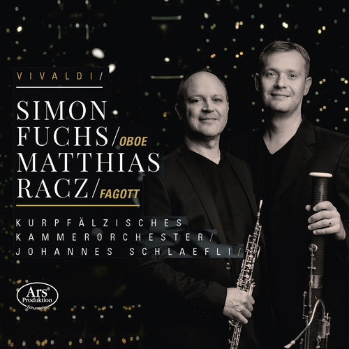 the album cover for Johannes Schlaefli - Antonio Vivaldi: Bassoon & Oboe Concertos