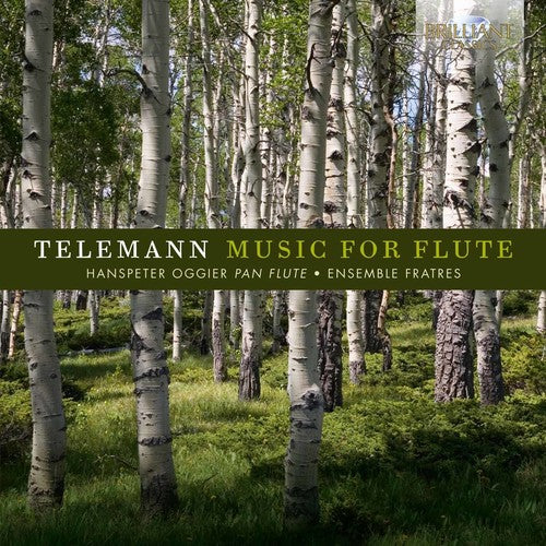 Telemann / Oggier / Ensemble Fratres - Music For Flute - Music CD