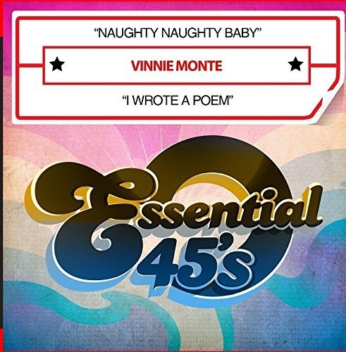 the album cover for Vinnie Monte - Naughty Naughty Baby / I Wrote A Poem (digital 45)