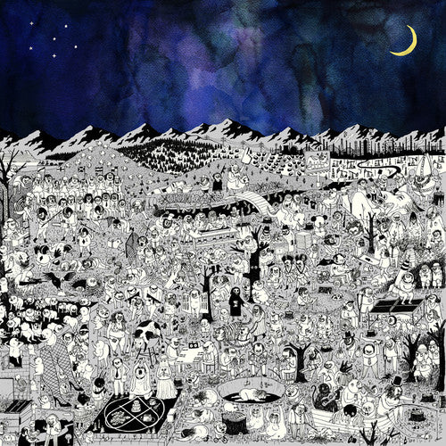 the album cover for Father John Misty - Pure Comedy