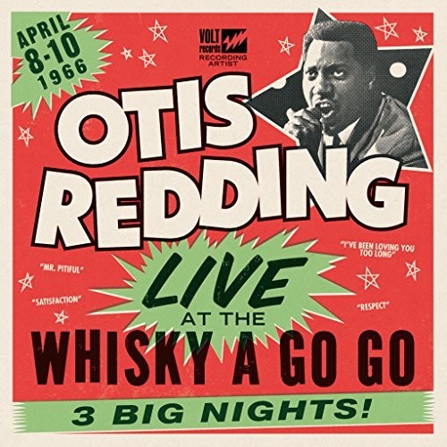 Otis Redding - Live At The Whiskey A Go Go Vinyl Record