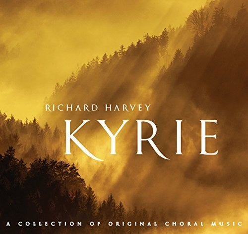 the album cover for Harvey / Latvian Radio Choir / Haworth - Kyrie