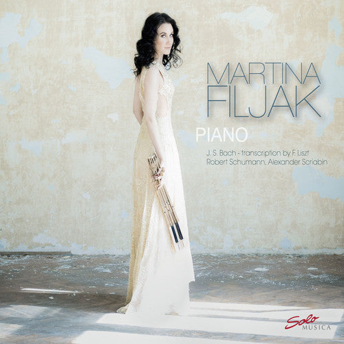 the album cover for J Bach S / Filjak - Martina Filjak