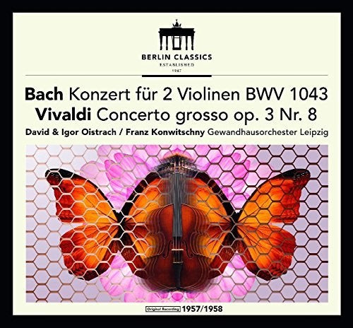 Bach,j.s. / Franck / Oistrach / Konwitschny - Bach & Vivaldi: Violin Concertos - Music CD