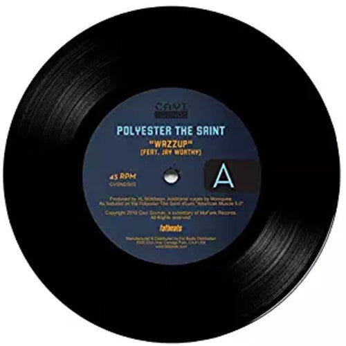 Polyester The Saint - Wazzup Feat. Jay Worthy / Modern Funk Dub Version - Vinyl Record