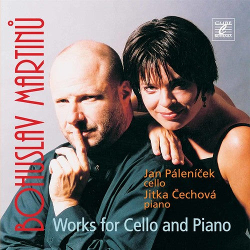 the album cover for Martinu / Palenicek / Cechova - Works For Cello