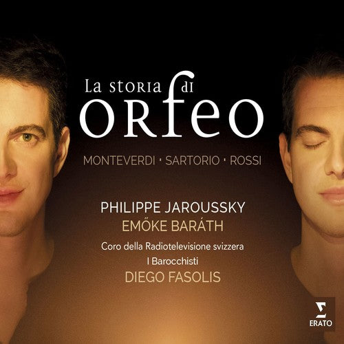 the album cover for Jaroussky / Barath / Barrocchisti / Fasolis - La Storia Di Orfeo
