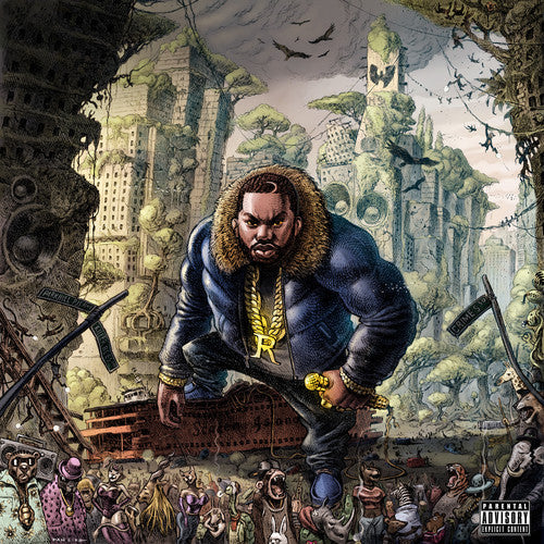 the album cover for Raekwon - The Wild