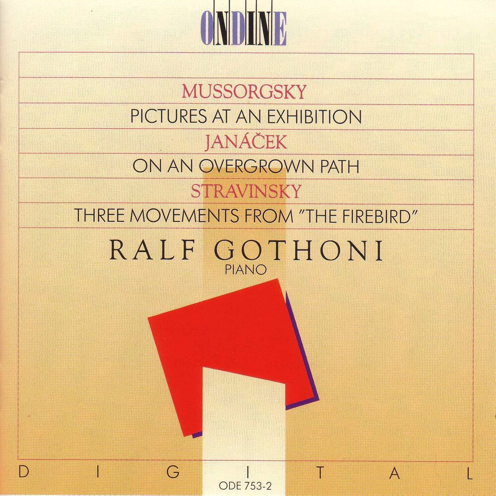 the album cover for Gothoni - Pictures