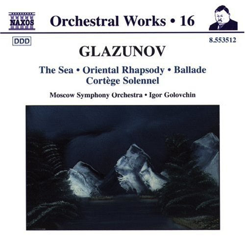 Glazunov / Gologchin / Moscow Symphony Orchestra - Orchestral Works 16 - Music CD