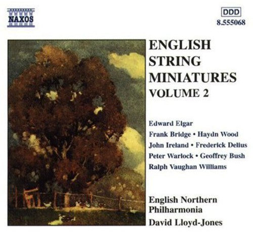 the album cover for David Lloyd-Jones - English String Miniatures 2 / Various