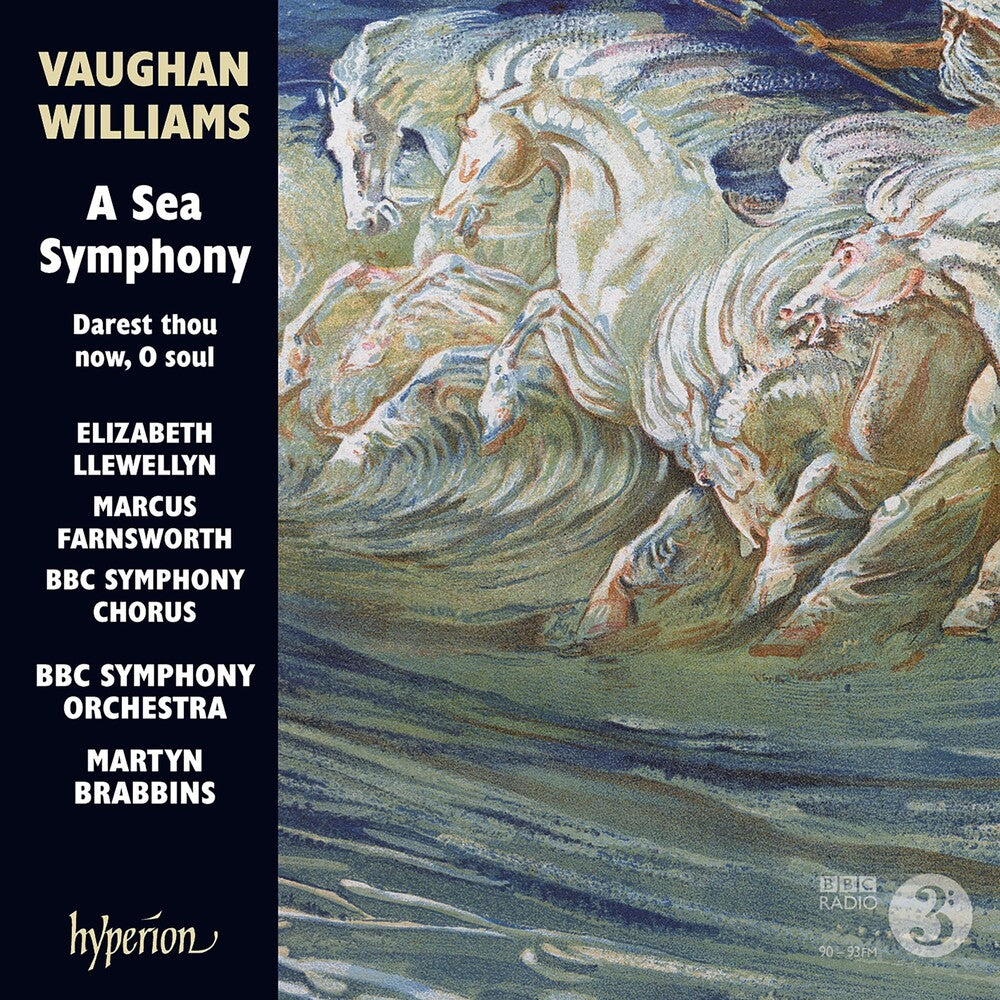 the album cover for Marty Brabbins / Bbc Symphony Orchestra - Vaughan Williams: A Sea Symphony