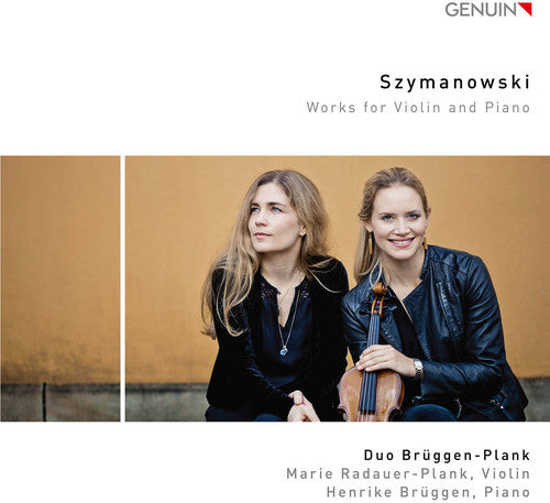 the album cover for Szymanowski / Bruggen-Plank / Bruggen - Karol Szymanowski: Works for Violin & Piano