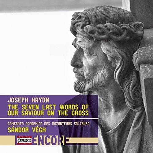 the album cover for Haydn / Camerata Academica Des Mozarteums Salzburg - The Seven Last Words of our Saviour on the Cross