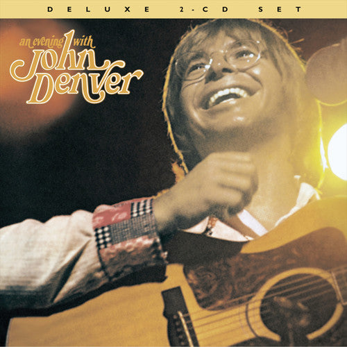 the album cover for John Denver - An Evening with John Denver