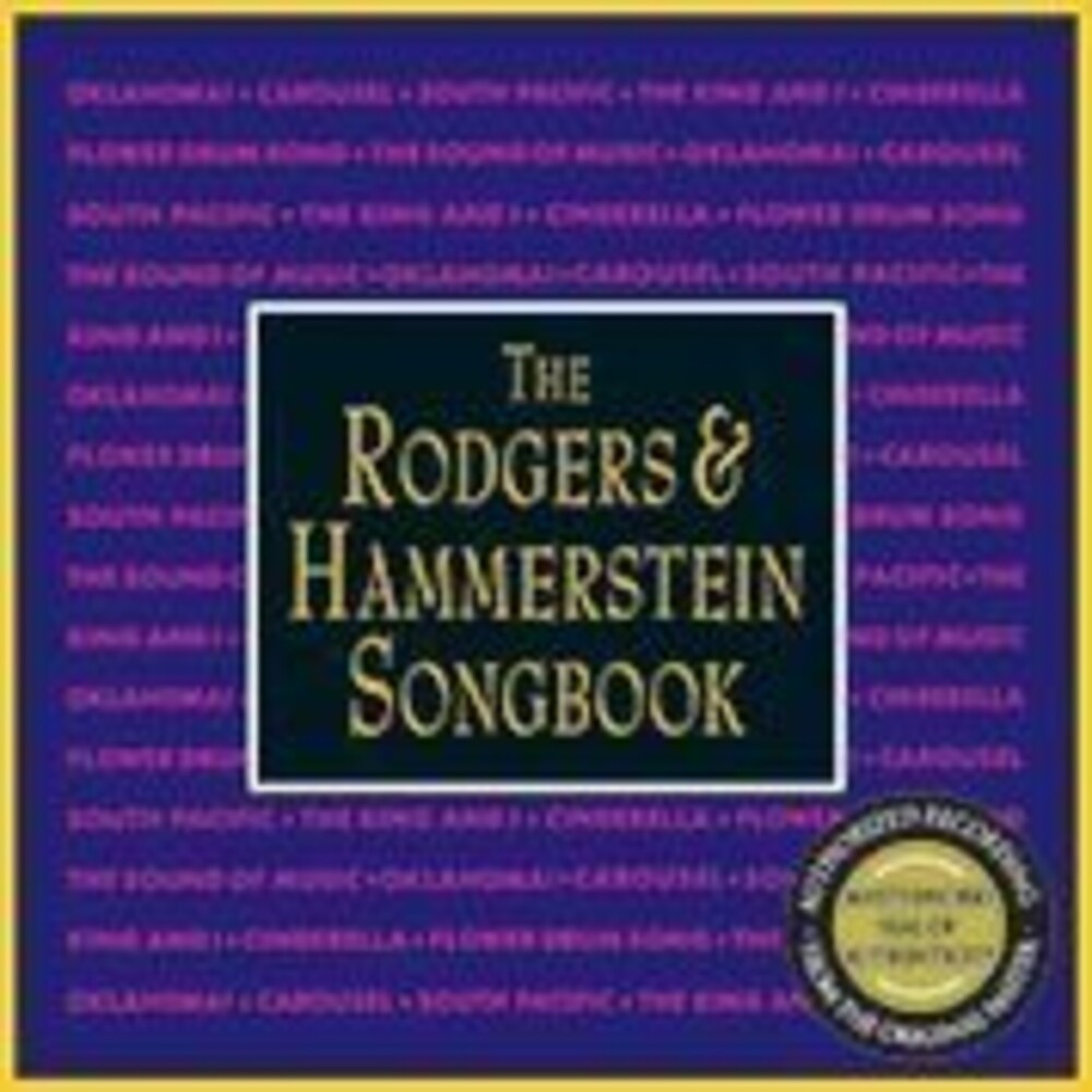 the album cover for Studio Orchestra - Rodgers & Hammerstein Song