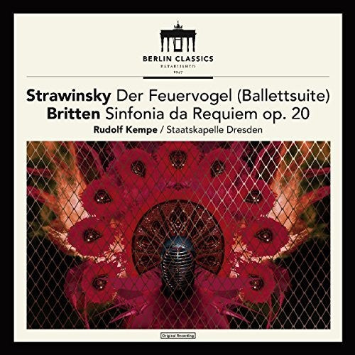 the album cover for Britten / Stravinsky / Kempe / Dresden / Kempe - Stravinsky & Britten: Firebird Suite