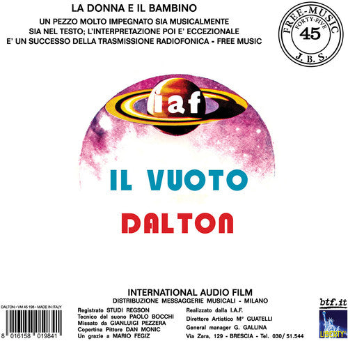 Dalton - La Donna E Il Bambino / Il Vuoto Vinyl Record