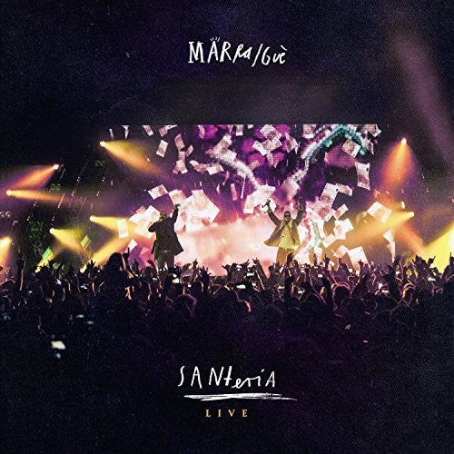 the album cover for Marracash / Gue Pequeno - Santeria Live (2CD+DVD PAL Reg 0)