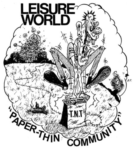 the album cover for Leisure World - Paper-thin Community