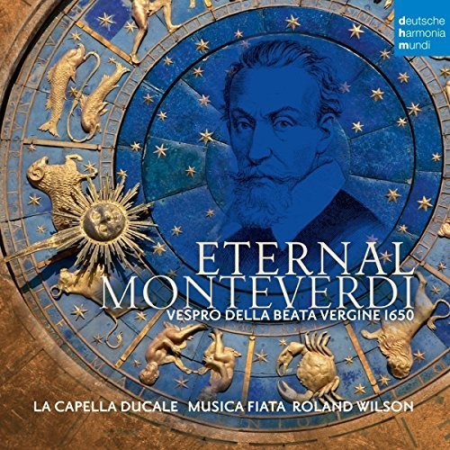 the album cover for Musica Fiata - Eternal Monteverdi