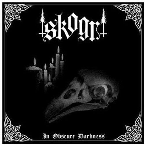 the album cover for Skogr - In Obscure Darkness