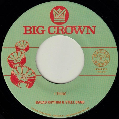 Bacao Rhythm & Steel Band - 1 Thing / Hoola Hoop Vinyl Record