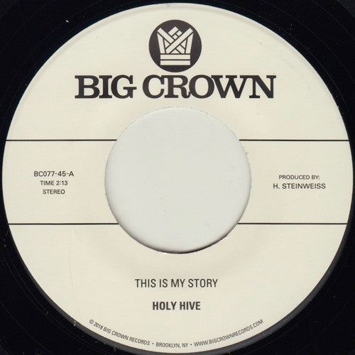 Holy Hive - This Is My Story / Blue Light - Vinyl Record
