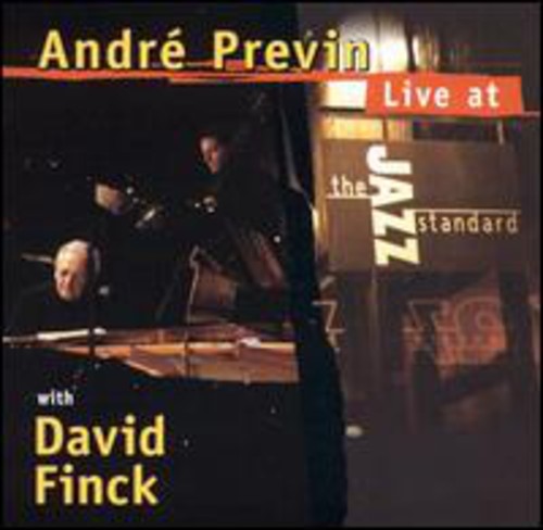 the album cover for Andre Previn - Live at the Jazz Standard