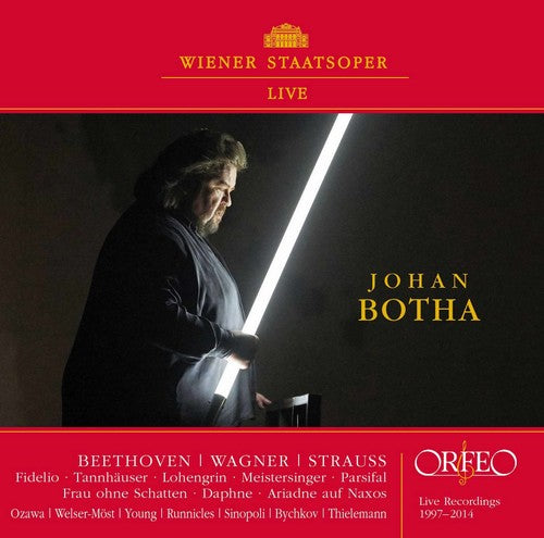 the album cover for Johan Botha - Johan Botha: Wiener Staatsoper Live 1997-2014