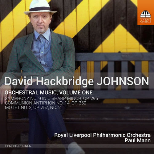 the album cover for Mann - David Hackbridge Johnson: Orchestral Musi Vol 1