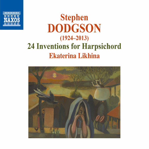 the album cover for Dodgson / Likhina - Stephen Dodgson: 24 inventions for Harpsichord