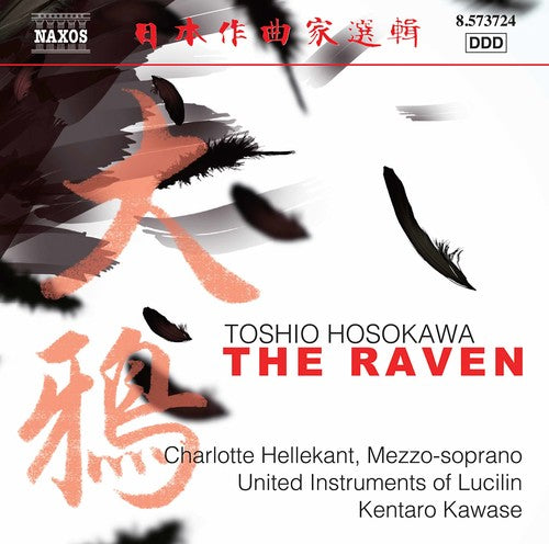the album cover for Hosokawa / Hellekant / Kawase - Toshio Hosokawa: The Raven