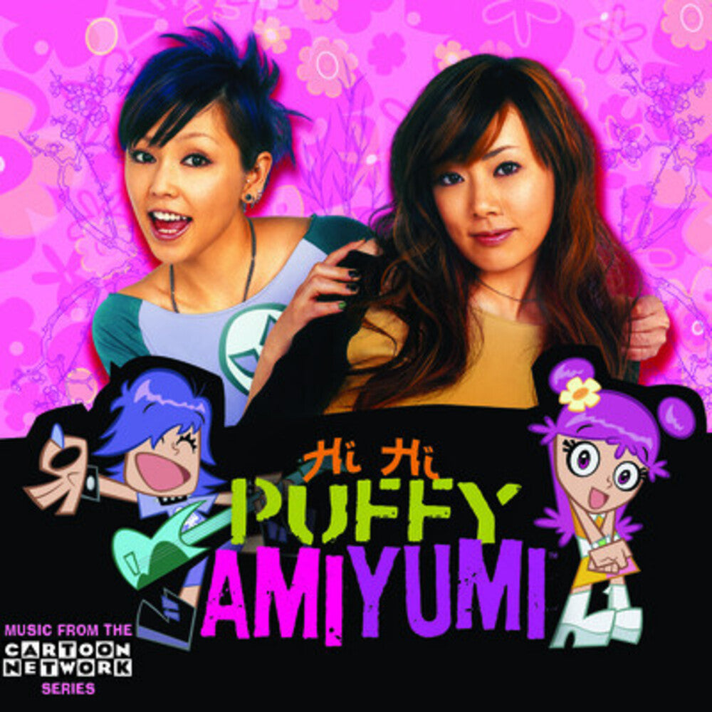 the album cover for Puffy Amiyumi - Hi Hi Puffy Amiyumi