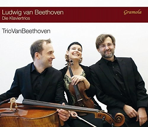 the album cover for Beethoven / Triovanbeethoven - Ludwig van Beethoven: The Piano Trios