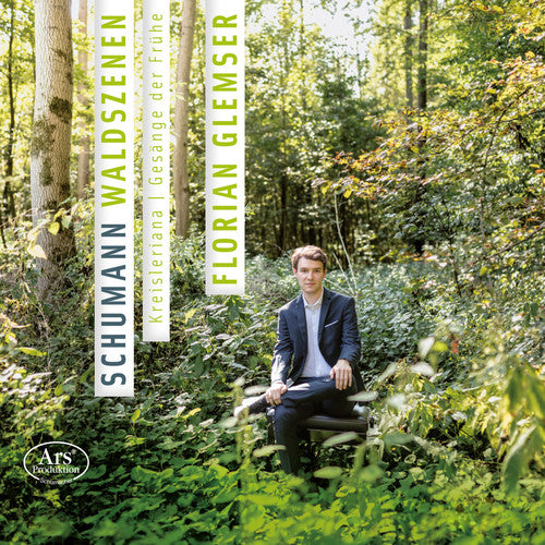 the album cover for Schumann / Glemser - Robert Schumann: Waldszenen Kreisleriana & Gesange der Fruhe