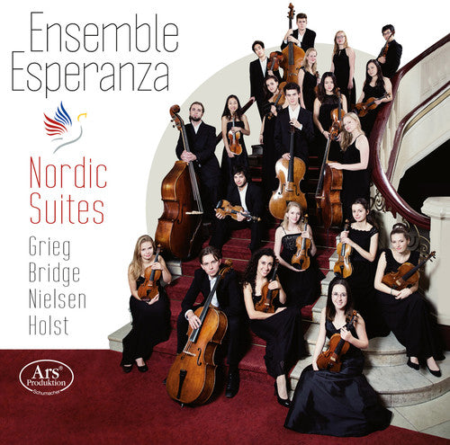 the album cover for Bridge / Grieg / Ensemble Esperanza / Siranossian - Nordic Suites