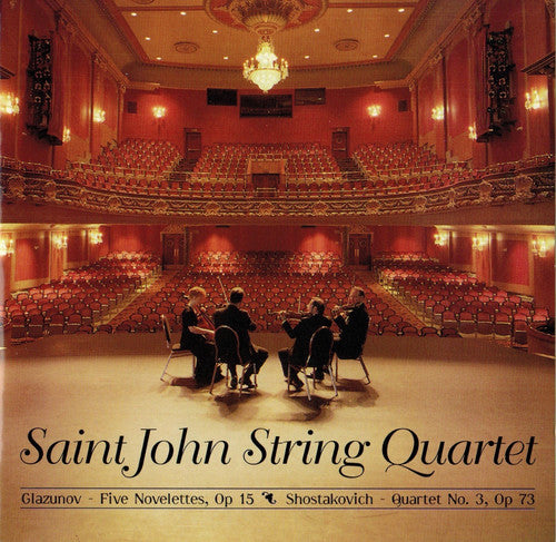 Glazunov / Shostakovich / Saint John String - Saint John String Quartet - Music CD