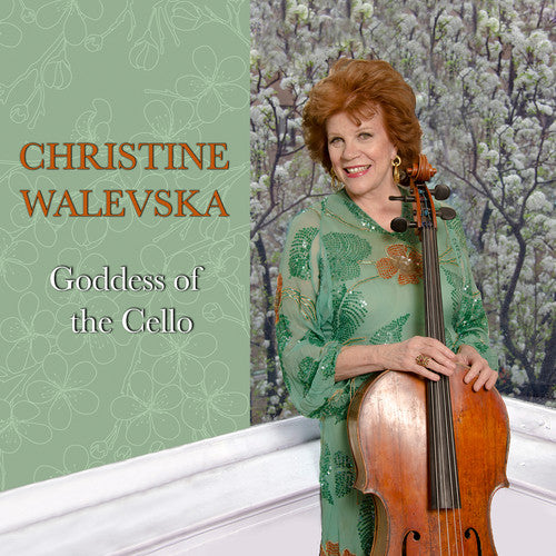 the album cover for Walevska / Fukuhara - Goddess of the Cello
