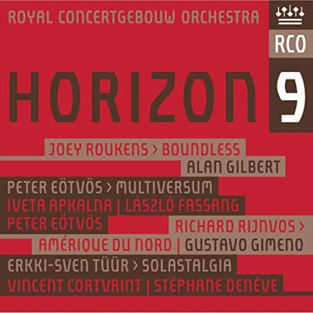 the album cover for Royal Concertgebouw Orchestra - Horizon 9