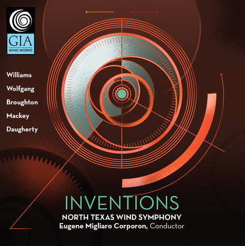 Broughton / Daugherty / Mackey - Inventions North Texas Wind Symphony - Music CD